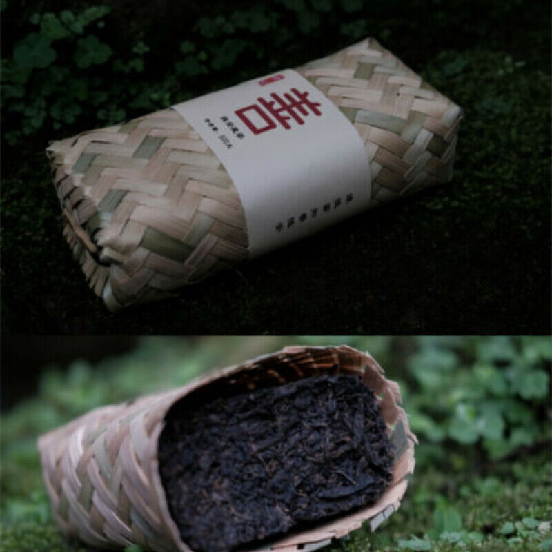 500g/Basket Top Grade Dark Tea Old Tree Ya An Tea Handmade Chinese Tea Brick