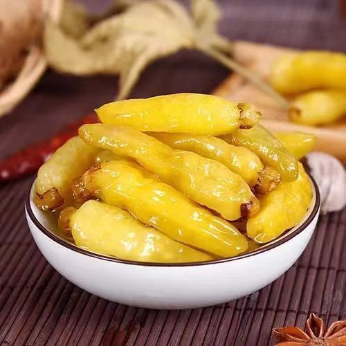 Pickled Wild Mountain Pepper - Sour & Spicy Appetizer, Authentic