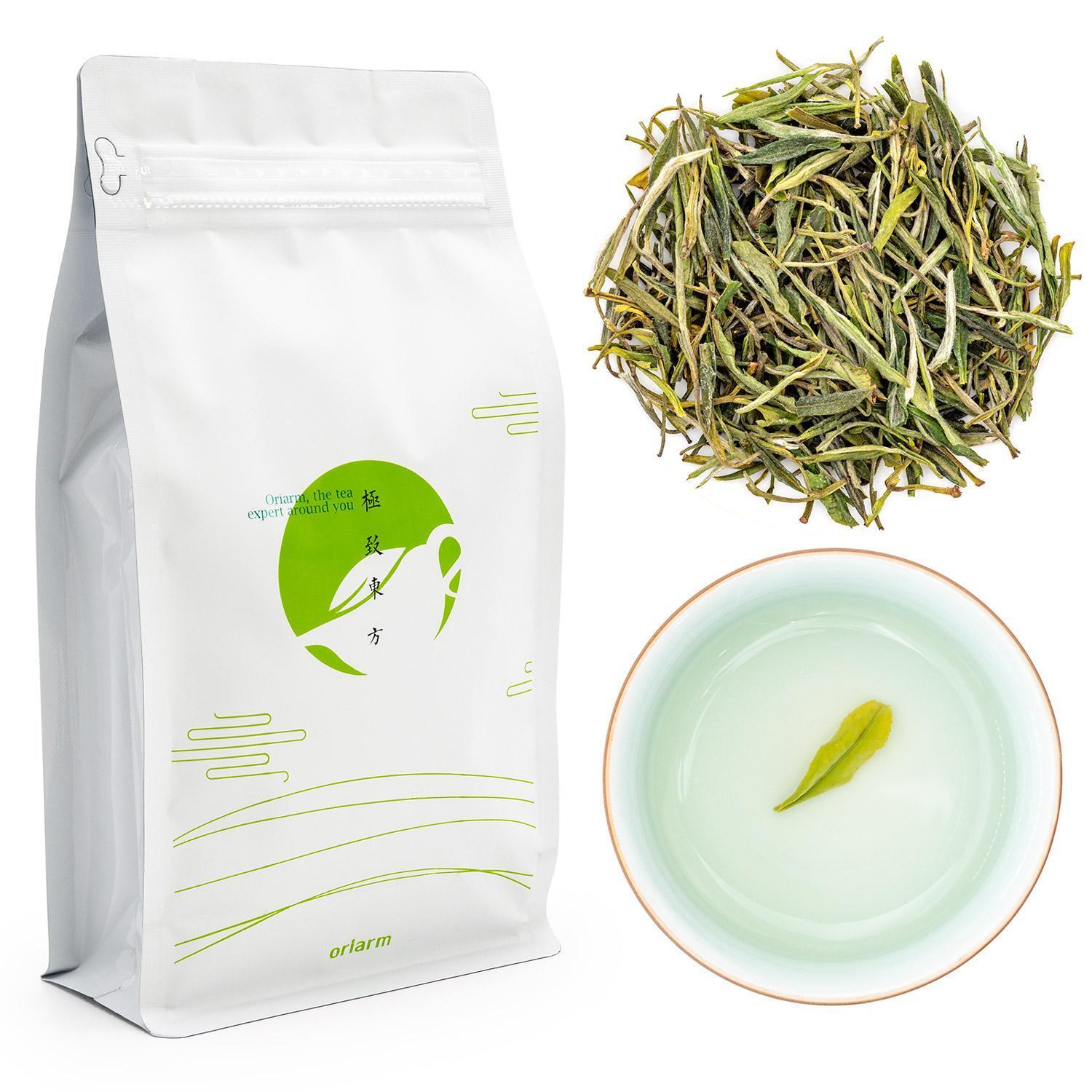 100g Classic Chinese Natural Huangshan Mao Feng Green Tea Loose Leaf Main image