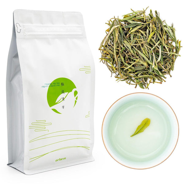 100g Classic Chinese Natural Huangshan Mao Feng Green Tea Loose Leaf