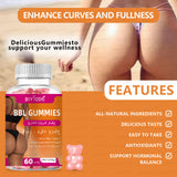 Butt Lift and Butt Augmentation Gummies BBL GUMMIES Sugar-free Vegetarian