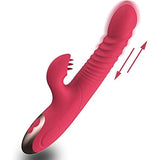 Rabbit Vibrator Sex Toy for Woman Vibrating Massager Waterproof USB Rechargeable
