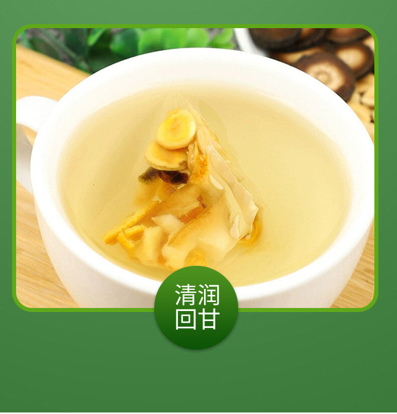 Tangerine Peel & Monk Fruit Tea: 12x10 Pyramid Bags, Natural Blend