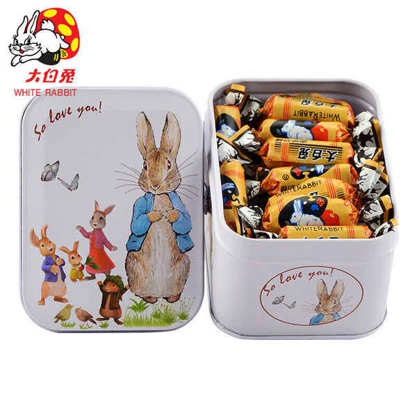 Guanshengyuan White Rabbit Milk Candy 114g exquisite gift box candy snacks