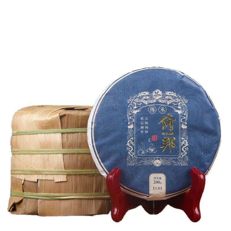 200g Top Early Spring Ancient Tree Pu'er Cha Tea Lose Weight Healthy Drink 倚邦 Main image