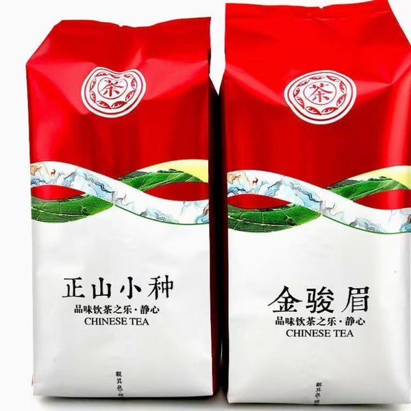 Jinjunmei Lapsang Souchong Black Tea Bagged Chinese Oolong Tea Loose Leaf 100g
