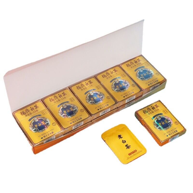 Fuding White Tea Shoumei Old White Tea Small Square Piece Bag Cookie Tea 150g Secondary image