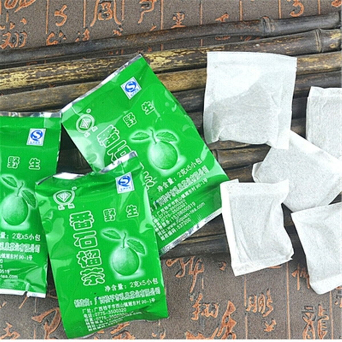 40g Herbal Tea Guava Leaves Tea 100%Natural Green Tea China Tea Organic Bags Tea Secondary image