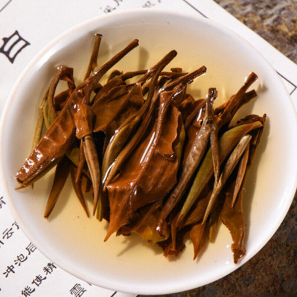 Green Tea Moonlight White Puerh Tea 357g Yunnan Pu'er Tea Big Bud Puerh Tea Cake