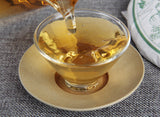 357g Yunnan Tea Puerh Tea Moonlight White Cake Jingmai Mountain Arborvitae
