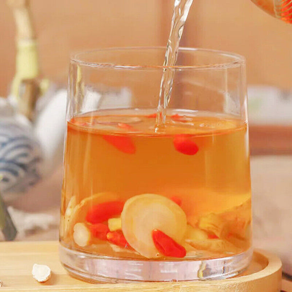 Goddess Soup Red Ginseng Astragalus Goji Ophiopogon Herbal Tea Soup