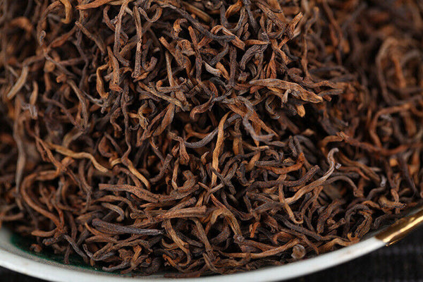 500g Yunnan Pu'er Tea Menghai Spring Tea Golden Buds Ripe Tea Loose Tea