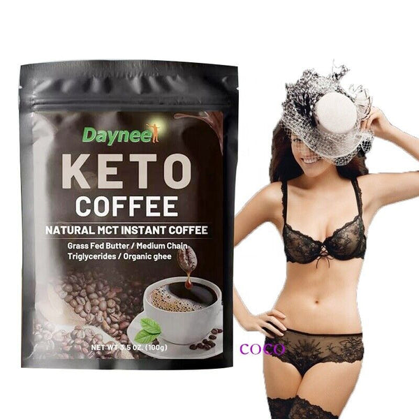 KETO Slimming Coffee Natural Instant Diet Weight Loss Meal Replacement Powder