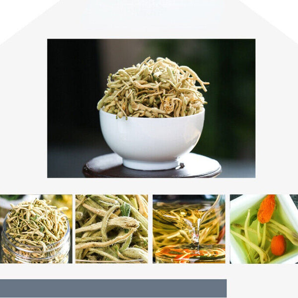 40g Natural Honeysuckle Herbal Tea Jinyinhua Chinese Ecology Organic Flower Tea