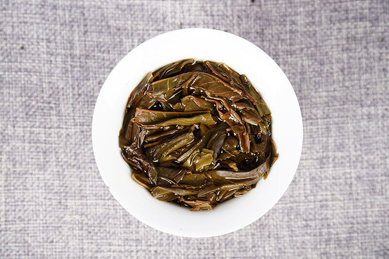 500g Yunnan Bangma Big Snow Mountain Raw Tea Brick Golden Leaf First Spring Tea