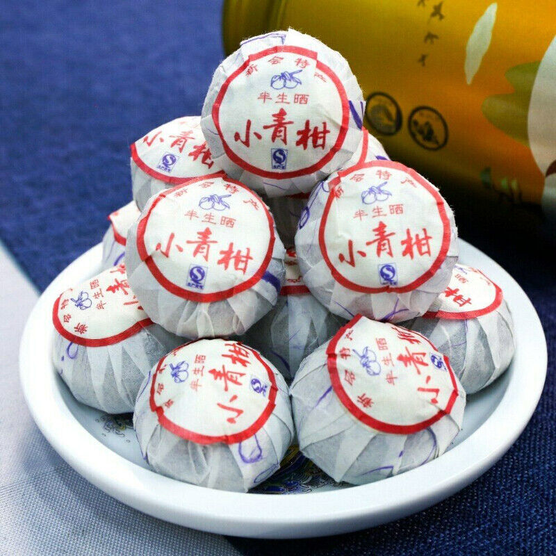 100g Tangerine Peel Ripe Puer Tea XinHui "Chen Pi" Shu Puerh Tea Secondary image