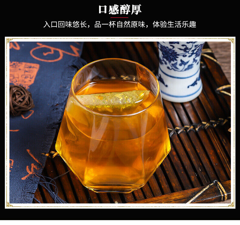 Herbal Tea with Honeysuckle Dandelion Job's Tears Chrysanthemum Tea Bags