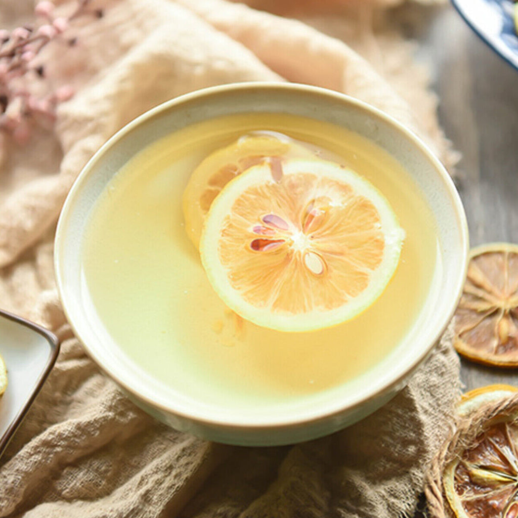 Lemon Slices Freshly Soaked Scented Tea Lemon Tea Dried Fruit Tea Healthy Food