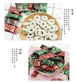 Tea Flavored Candy Circles Black Green Oolong Delicious Snack