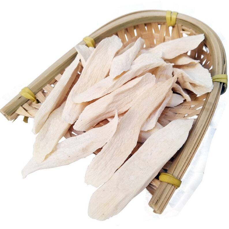 250g High Quality Rhizoma Dioscoreae Shan Yao Chinese Yam Dried Slices 淮山药