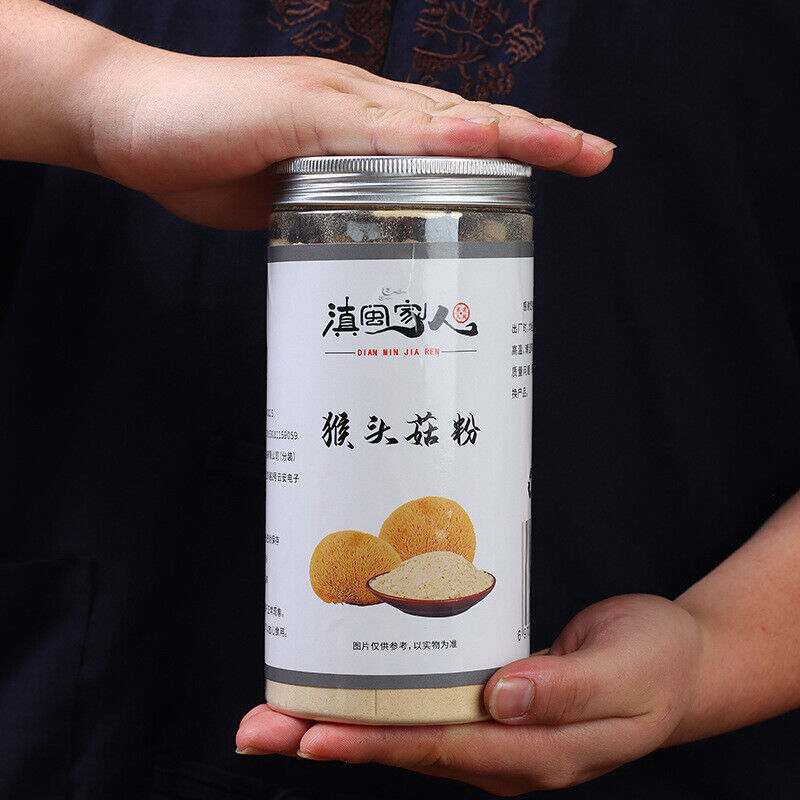 250g Lion's Mane Mushroom Powder Meal Replacement Powder Canned Hericium Powder