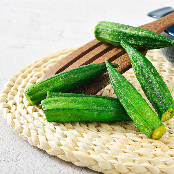 High-quality Okra Crisp 250g Dried Fruit and Vegetable Crisp Instant Snacks