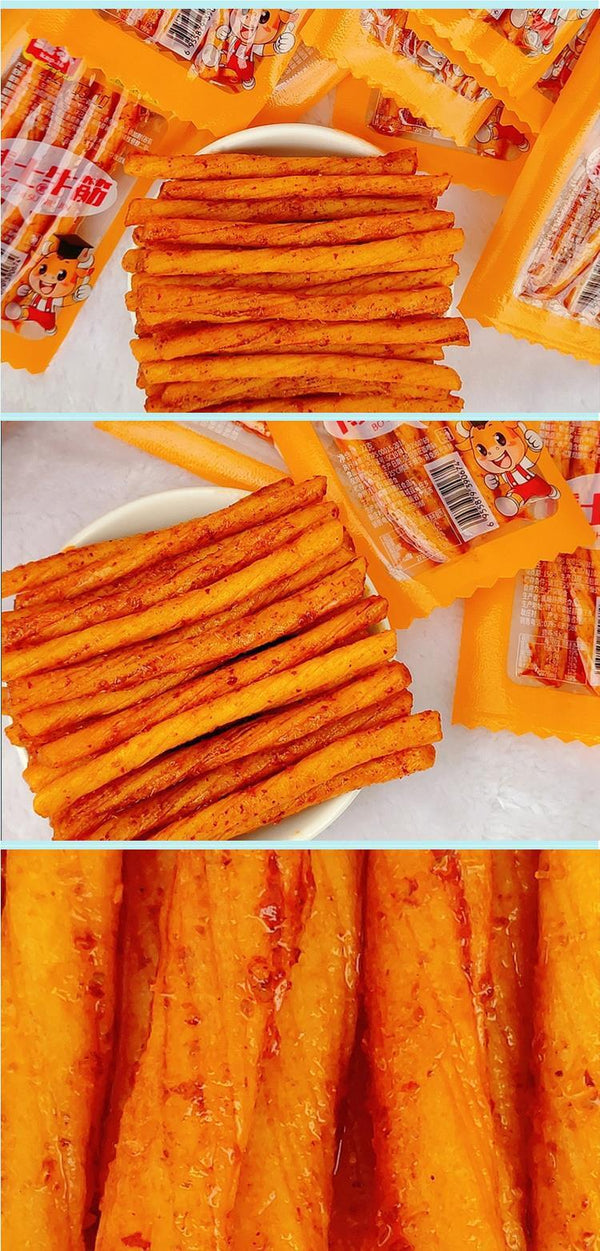 Nostalgic children's snacks - Doctor's beef tendon flavored spicy strips