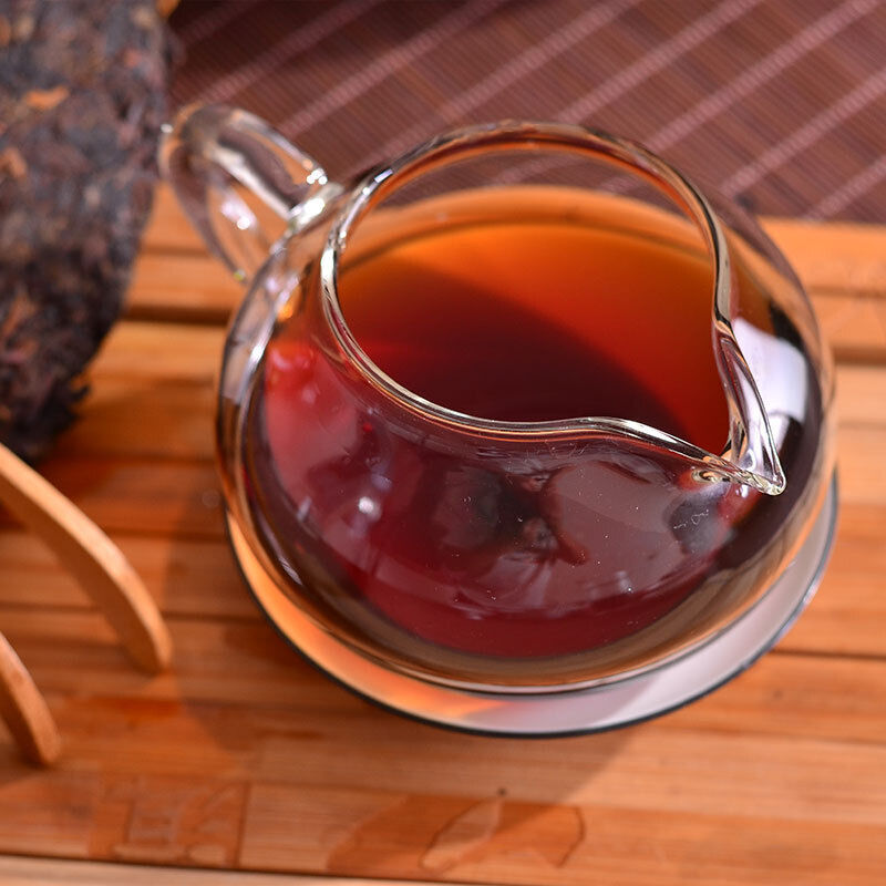 Pu Erh Ripe Tea Pu-erh Ripe Tea Brown Mountain Big Tree Tea 357g
