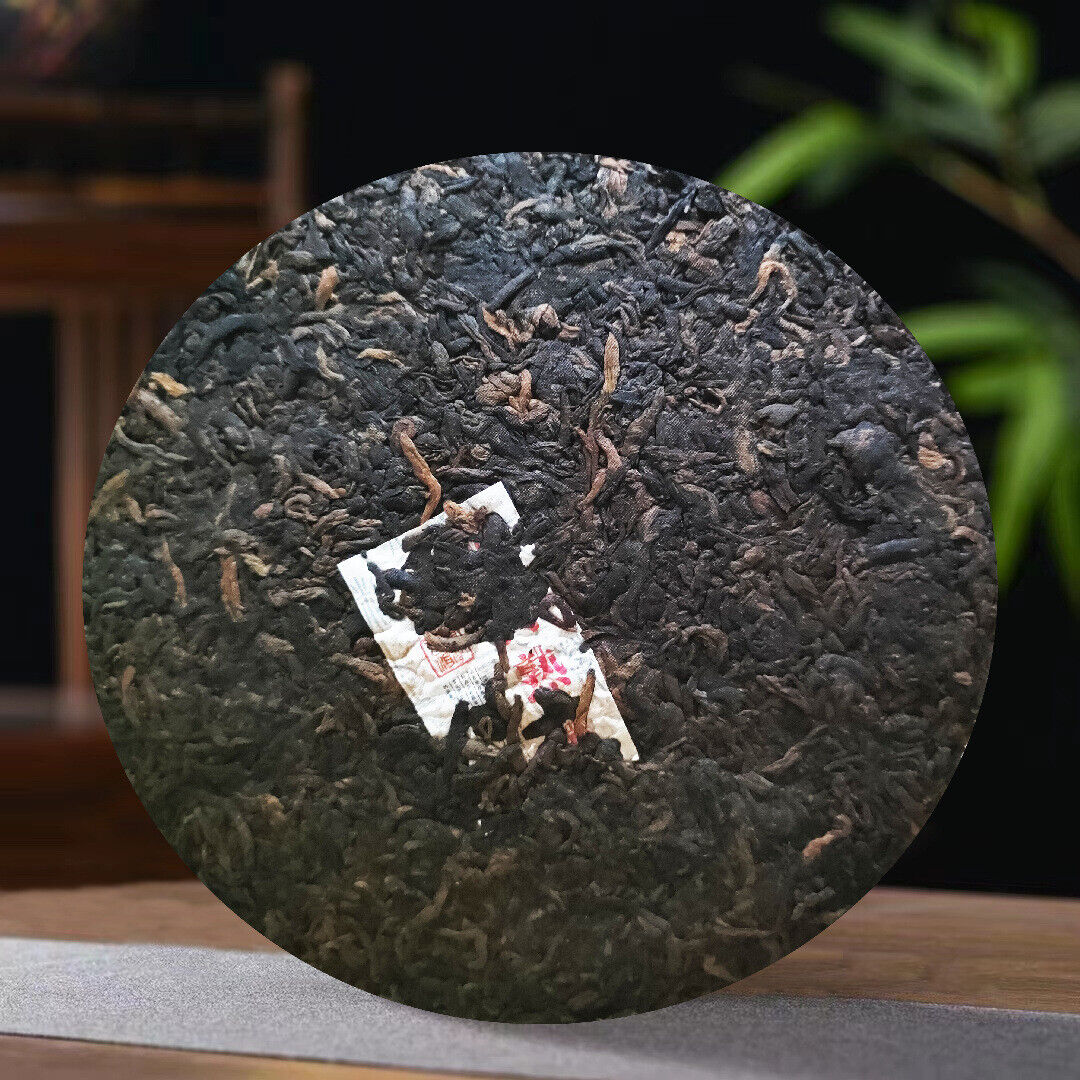 Ripe Puerh Tea Ancient Tree Tea Aged Mellow Lubricated Sweet 357g/12.59oz Secondary image