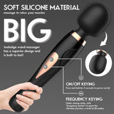 10 modes Powerful Personal Women Massage Wand Scepter Silicone Womens Massager