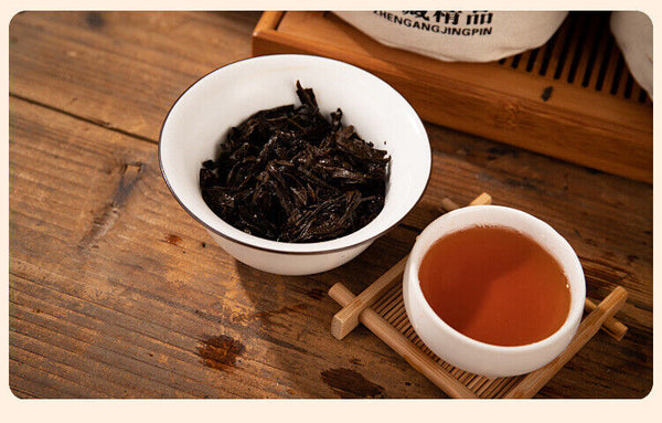 400g Hunan Anhua black tea Tientsin tea aged tribute Tientsin tea leaves old tea