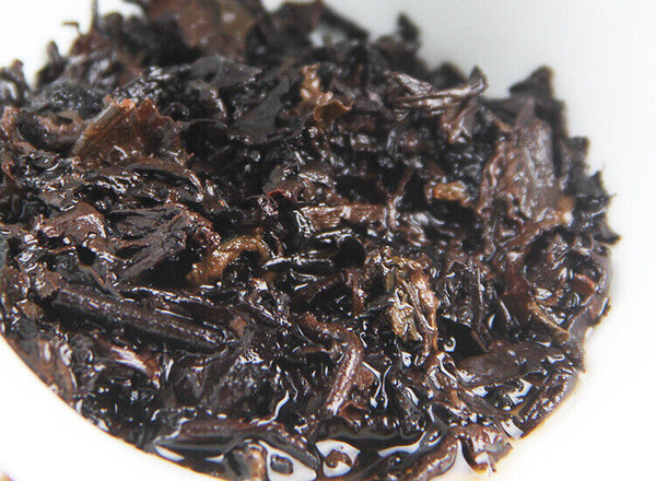 100g Pu'er tea cake Brown Mountain seven cakes round tea ripening small cake tea
