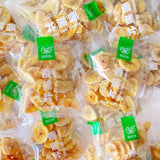 Qinyou Crunchy Banana Chips Non Fried Carbon Grilled Healthy Snack Packs