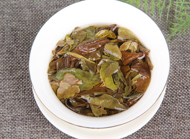 500g White Peony Thin Tea Cake Yunnan Aged White Tea Cake High Mountain