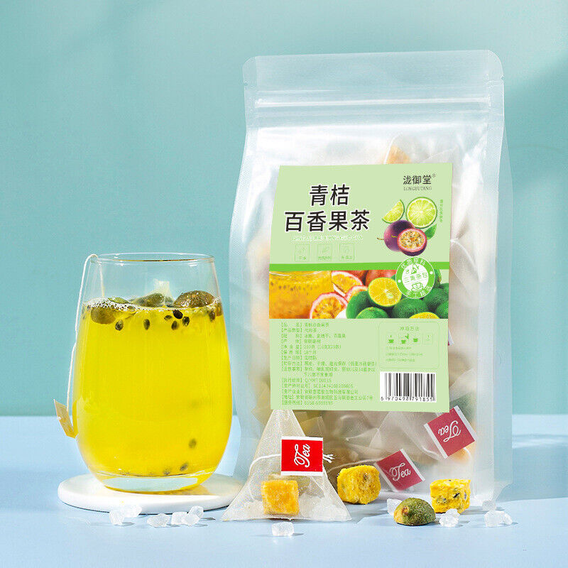 Kumquat Lemon Passion Fruit Tea Cold Brew 25 Bags Refreshing