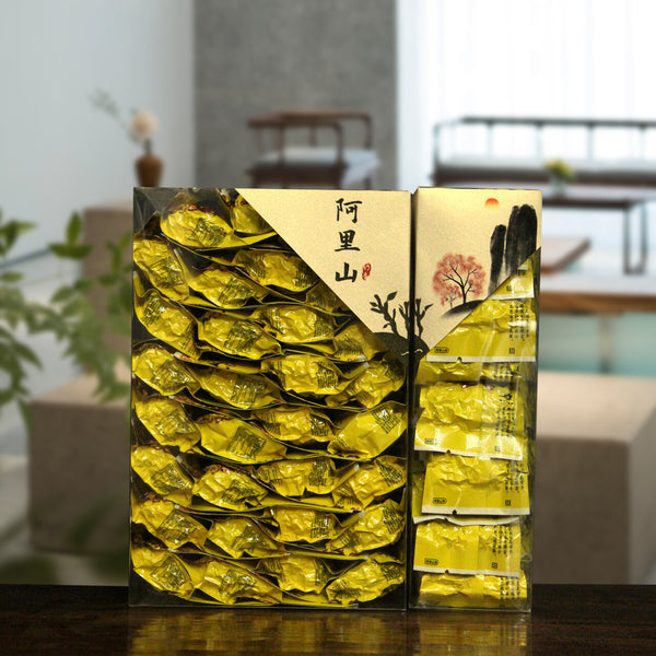 250g Ali Mountain Carbon Baked Oolong Green Tea High Altitude Organic Green Tea