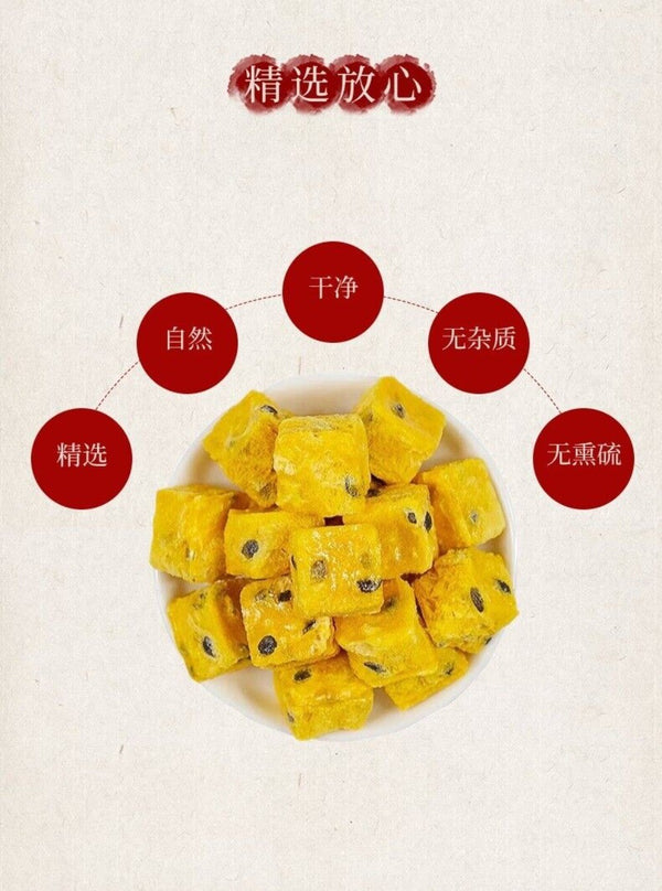 Freeze Dried Passion Fruit Cubes Tea with Honey Kumquat Lemon Citrus Blend