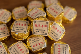 500g Pu'er ripe tea mini Xiaotuo tea aged Pu'er small round cake round tuo tea