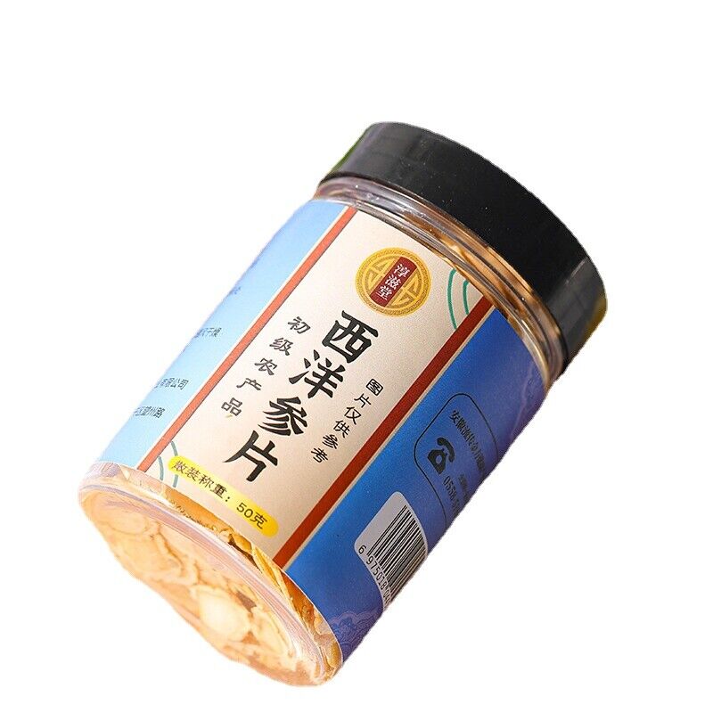 50g cans of American ginseng slices soft can take ginseng can be health Main image