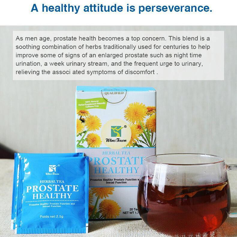 2.5g*20bags/box Promotes Male Function Sexual Wellness  Prostate Health Tea