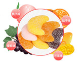 500g New Year Snack Bulk Orange Slice Gummies Fruit Flavor Mixed Soft Candy