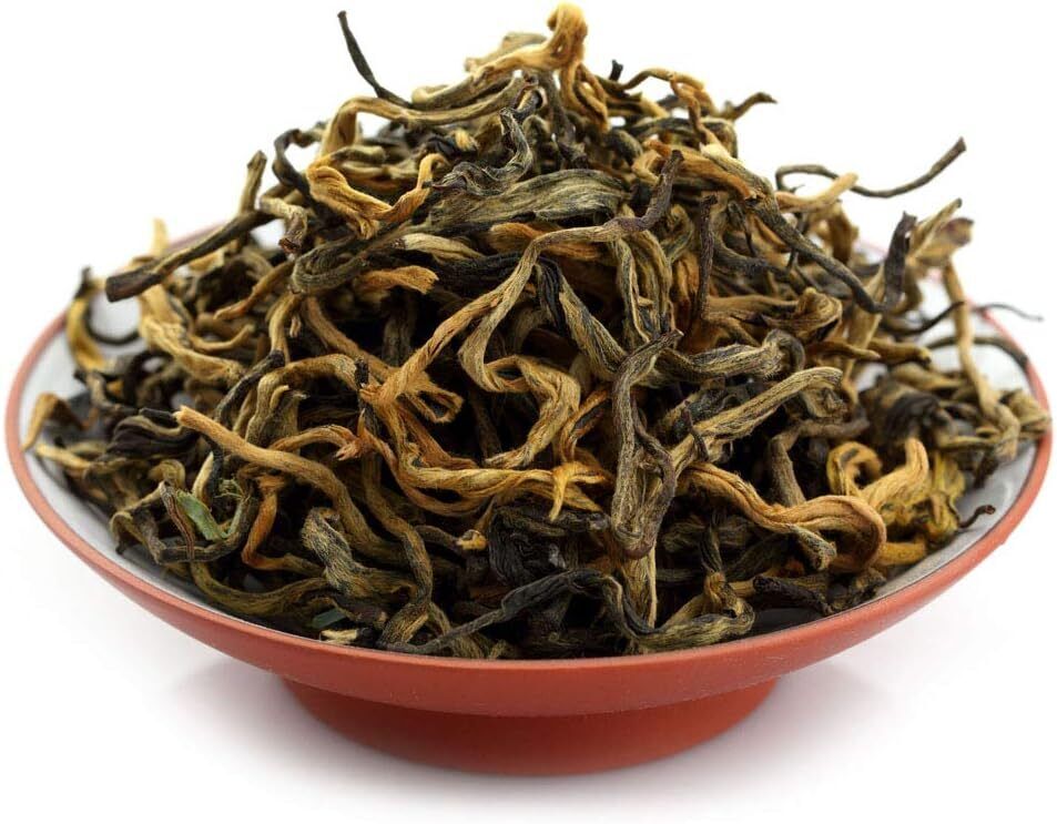 2*250g / Total 17.6oz Supreme Yunnan Black Tea  Fengqing DianHong Loose Leaf Tea Secondary image