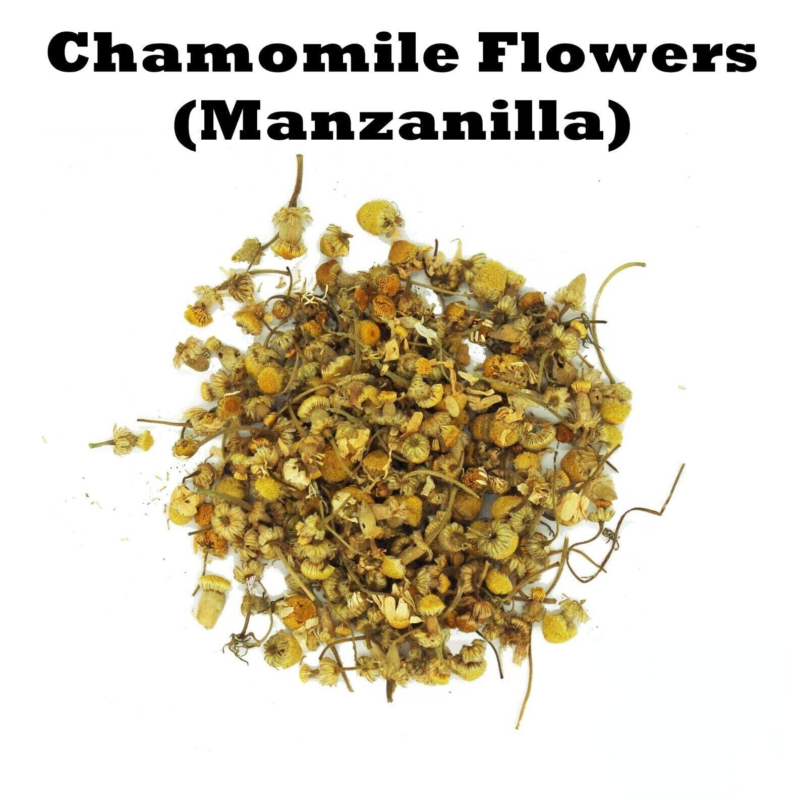 Dried Chamomile Flowers, Chamomile Tea loose leaf, Manzanilla