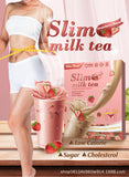 Weight Loss Slim Milk Tea Strawberry Taro Chocolate Flavor Slimming Tea 100g