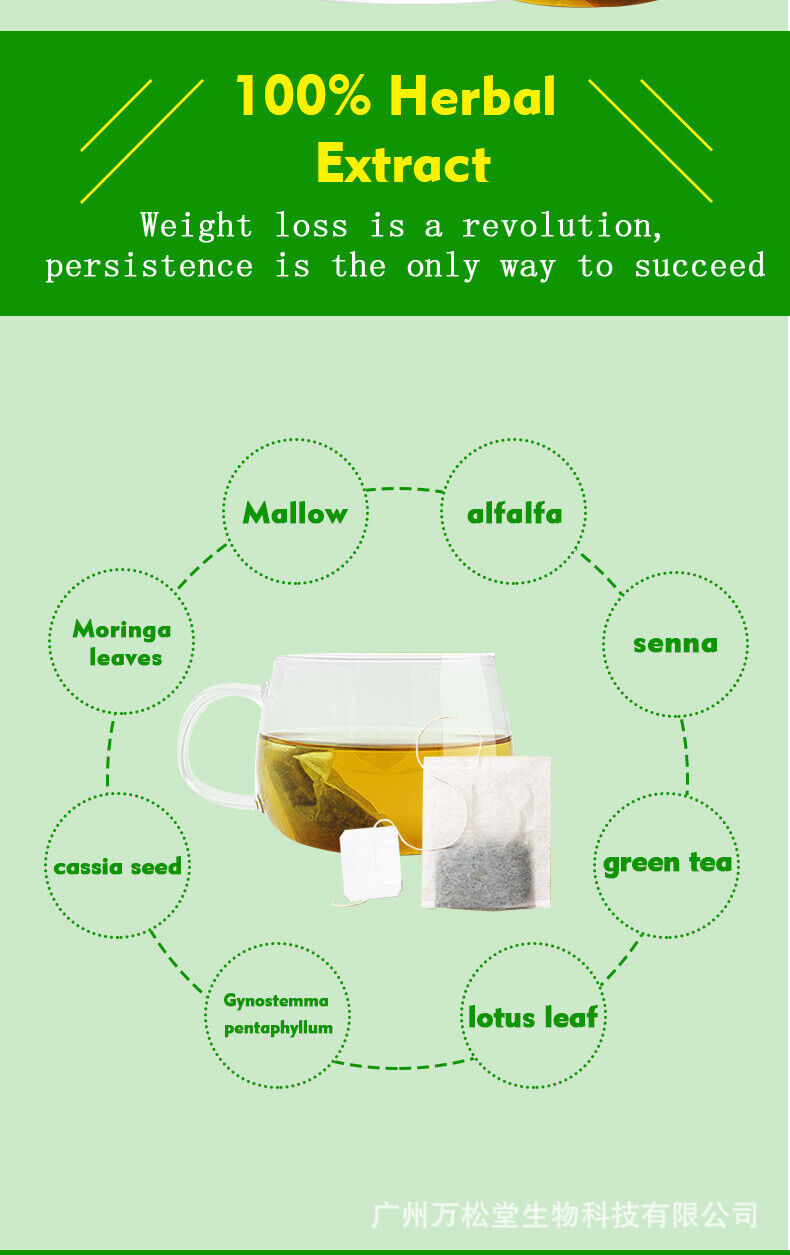 Slimming Tea Beauty and Detox Weight Loss Tea Herbal Tea 21 Tea Bag