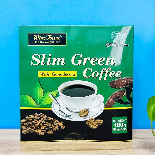 Slim Latte Coffee Natural Instant Weight Loss Ganoderma Slimming Coffee 10g*18