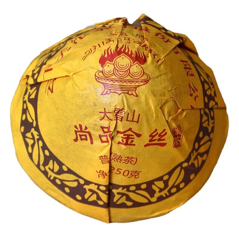 250g Big Snowy Mountain Xiaguan Mushroom Shape Pu-erh Tea Cooked Ripe Puer Main image