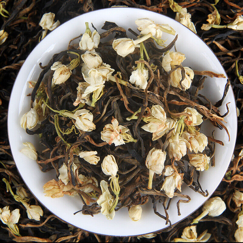 Yunnan Dian Hong Tea Leaves Red Gold Buds Bulk 500g Jasmine Black Tea Fengqing