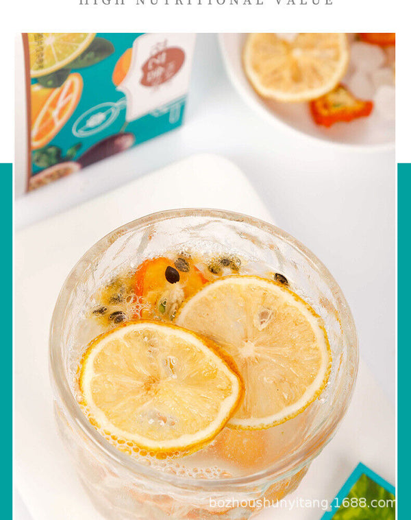 Kumquat Lemon Passion Fruit Tea Flower Fruit Tea Freeze-dried Lemon Slices 90g