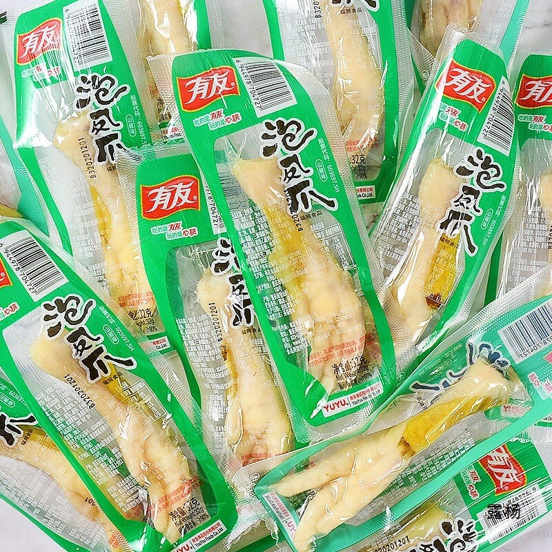 Chongqing Youyou Spicy Chicken Feet Tasty Snack Spicy Treat